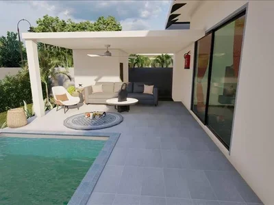 Zespół mieszkaniowy New complex of villas with swimming pools close to Lamai Beach, Samui, Thailand