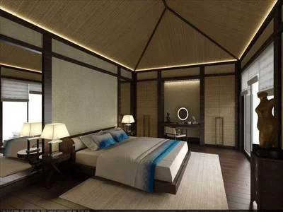 Zespół mieszkaniowy Complex of furnished villas and duplexes at 500 meters from the beach, Sanur, Bali, Indonesia