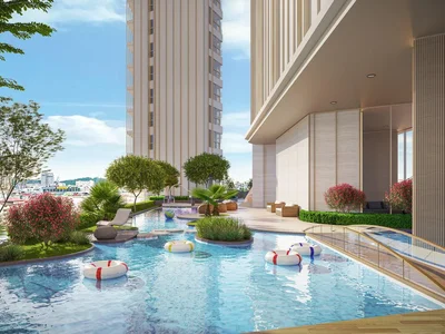 Zespół mieszkaniowy Elite high-rise complex with first-class infrastructure near the beach in Jomtien, Thailand