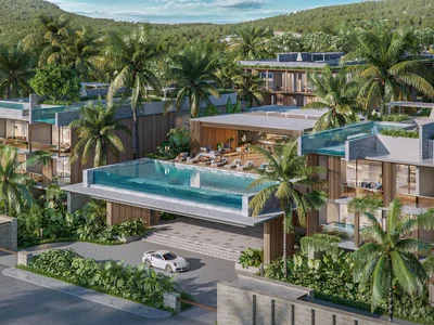 Zespół mieszkaniowy Residential complex with swimming pools and parks at 50 meters from Bang Tao Beach, Phuket, Thailand