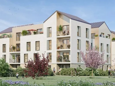 Complejo residencial New residential complex in historic commune of Plaisir, Ile-de-France, France