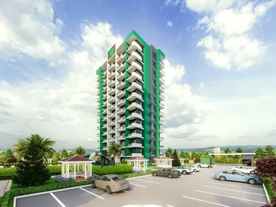 Residential complex One bedroom apartments in complex with swimming pool and sports grounds, 1 km to the sea and beaches, Mersin, Turkey
