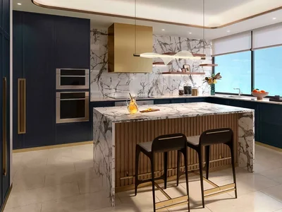 Complexe résidentiel Harbour Lights — luxury high-rise waterfront residence by DAMAC with a private beach and a swimming pool in Dubai Maritime City