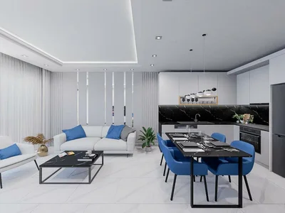 Zespół mieszkaniowy Luxury residence with swimming pools and a tennis court clos to the sea, Alanya, Turkey