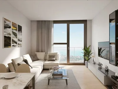 Residential complex High-rise residence with a swimming pool and working areas in the heart of Istanbul, Turkey