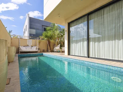 Dzielnica mieszkaniowa Villa independante a vendre a ashdod avec piscine