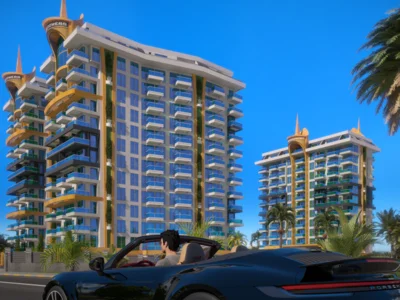 Dzielnica mieszkaniowa Premium Class Project on the first coastline in Alanya, Mahmutlar