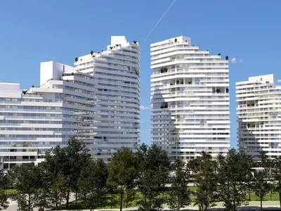 Edificio de apartamentos NCP-134  just 400 meters from the beach. It consists of four modern blocks
