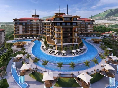 Wohngebäude New Apartment Project For Sale in Alanya Kestel