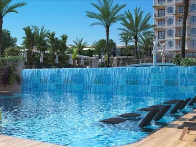 Zespół mieszkaniowy New residence with swimming pools, a spa center and a mini golf course, Alanya, Turkey