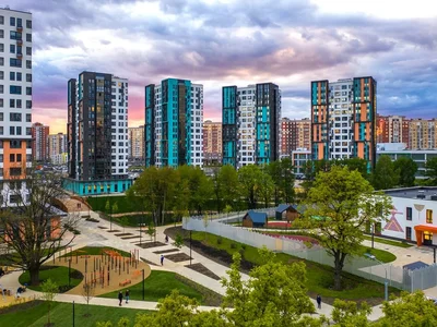 Residential quarter Skandinaviya