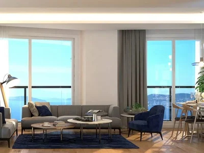 Wohngebäude Meer und Prinzeninsel Blick Wohnungen in Kartal, Istanbul
