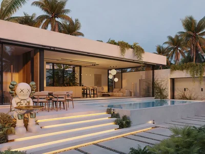 Zespół mieszkaniowy First-class residential complex of villas with swimming pools, Plai Laem, Koh Samui, Thailand