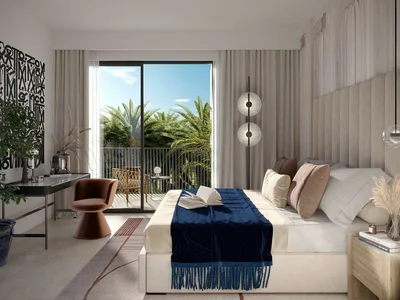 Wohnanlage Luxury townhouses in Anya Residence with swimming pools and a park, Arabian Ranches III, Dubai, UAE