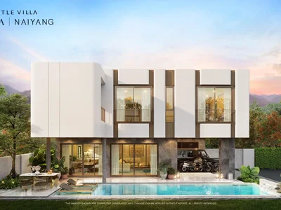 Wohnanlage Prestigious residential complex of villas with a good infrastructure near Naiyang Beach, Thalang, Phuket, Thailand