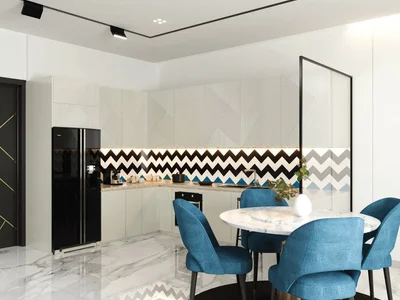 Wohnanlage Elitz 2 — new high-rise residence by Danube with swimming pools and a mini golf course in JVC, Dubai