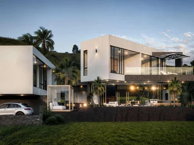 Zespół mieszkaniowy Modern residential complex of villas with swimming pools, Bo Phut, Samui, Thailand