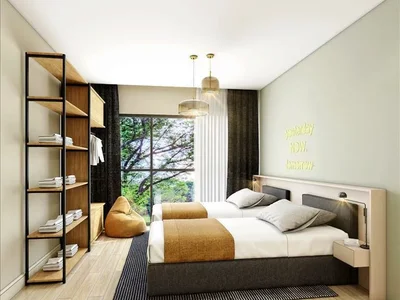 Zespół mieszkaniowy New residence with around-the-clock security and conference rooms close to a highway and a metro station, Istanbul, Turkey