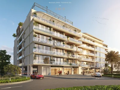 Complexe résidentiel New stylish residential complex Woodland Terraces in Meydan area, Dubai, UAE