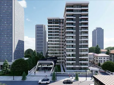 Residential complex Residence with a green area near the coast, in the center of Istanbul, Turkey