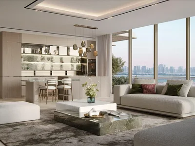 Wohnanlage New Shoaq Residence with a direct access to the beach and a roof-top swimming pool, Dubai Islands, Dubai, UAE