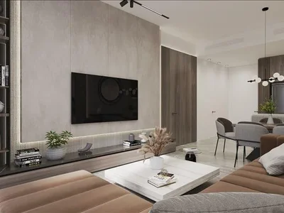 Residential complex New Ocean Pearl Residence with swimming pools close to the canal and Dubai Creek, Dubai Islands, Dubai, UAE