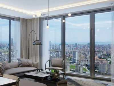 Complexe résidentiel Elite residential complex near the financial center, Istanbul, Turkey