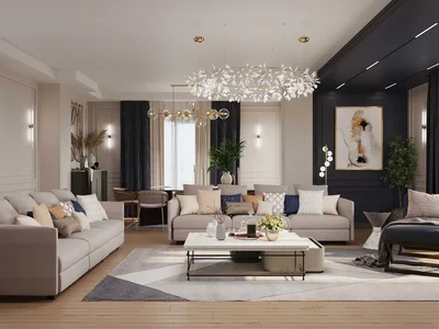 Zespół mieszkaniowy New residence with a swimming pool and kids' playground in the center of Istanbul, Turkey