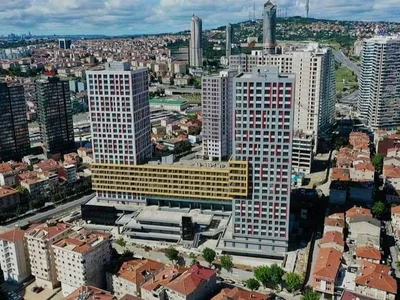 Wohnanlage New apartments in a residential complex near the beach promenade, Kadikoy, Istanbul, Turkey