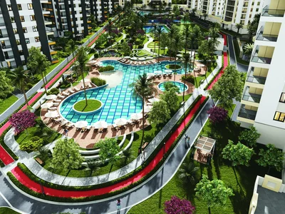 Residential complex Residential complex with three swimming pools, spa and sports areas, Deşemealtı, Antalya, Turkey
