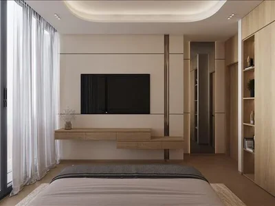 Zespół mieszkaniowy Apartments in the Hill Views residence with a pool and tennis court near Dubai Hills Mall in Dubai Science Park/Al Barsha South area, Dubai