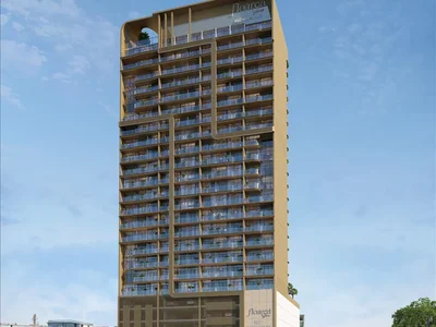 Complejo residencial New complex Floarea Skies with swimming pools, a garden and a mini golf, JVC, Dubai, UAE