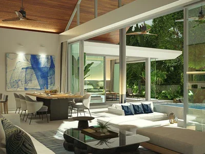 Wohnanlage New complex of villas with swimming pools and gardens close to Layan and Bang Tao Beaches, Phuket, Thailand