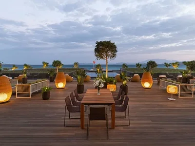 Wohnanlage Apartments and villas in the Swissotel Residences Cesme complex.
