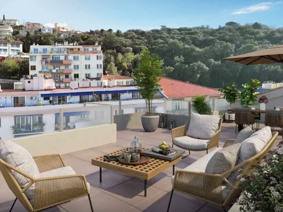 Zespół mieszkaniowy New residential complex with a parking in the center of Nice, Cote d'Azur, France