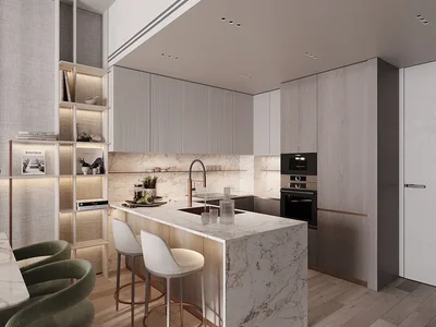 Apartment building Boutique Beach Side Living in Dubailand!