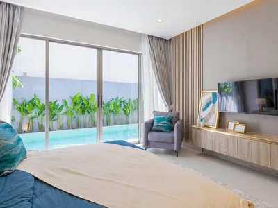 Complexe résidentiel New development of furnished villas with pools in Pasak, Phuket, Thailand