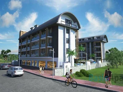 Dzielnica mieszkaniowa New Apartments in Alanya Oba Close to Social Amenities
