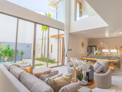 Complexe résidentiel New development of furnished villas with pools in Pasak, Phuket, Thailand