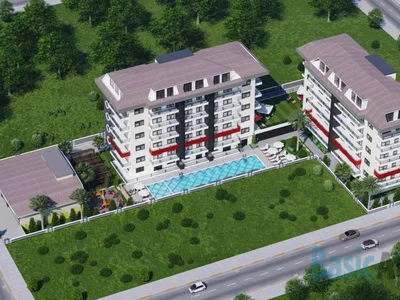 Quartier résidentiel New Apartments and Penthouses in Alanya Kestel