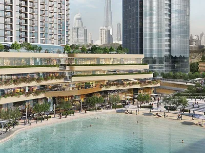 Residential complex New high-rise residence 360 Riverside Crescent with swimming pools and restaurants close to the city center, Nad Al Sheba 1, Dubai, UAE