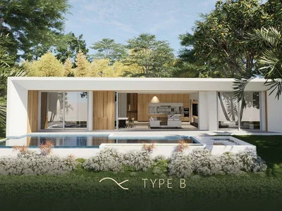 Residential complex New residential complex of first-class villas with swimming pools in Phuket, Thailand