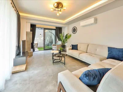 Residential complex Complex of villas with swimming pools and lounge areas close to the beach, in the center of Fethiye, Turkey