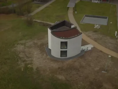 Here is the house of the future, built by the largest 3D printer in Europe