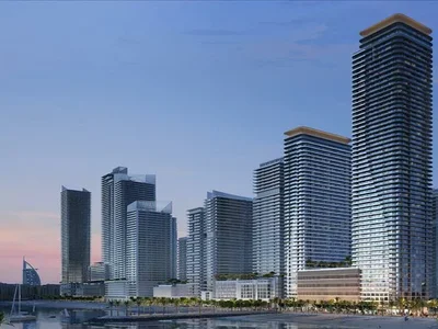 Zespół mieszkaniowy Modern residence Seapoint with a beach and an access to the promenade, Emaar Beachfront, Dubai, UAE