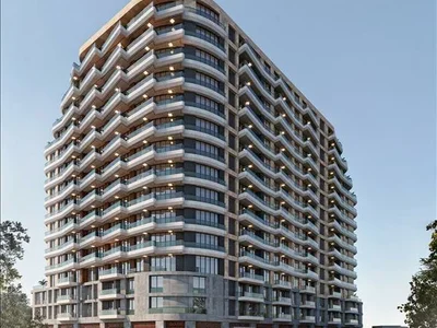 Residential complex New residence with a swimming pool and gardens close to highways, Istanbul, Turkey