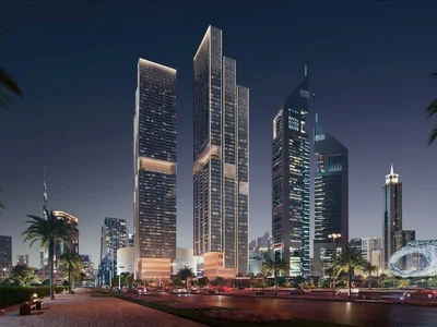 Complejo residencial New project Jumeirah Residences Emirates Towers with a swimming pool, lounge areas and around-the-clock security, Trade Center, Dubai, UAE
