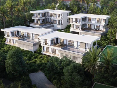 Residential complex Complex of villas with swimming pools, 5 minutes away from beaches, Samui, Thailand