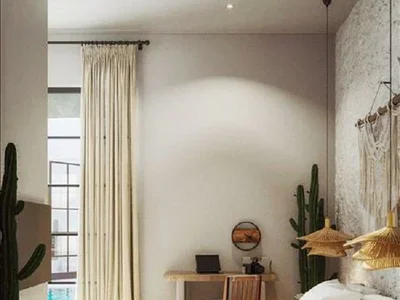 Zespół mieszkaniowy New complex of furnished villas with swimming pools close to Melasti Beach, Bali, Indonesia