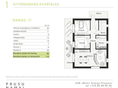Residential quarter Prūsų namai